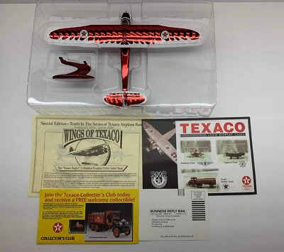 Wings Of Texaco Diecast Airplane 2002 Eaglet Modified Franklin Utility Glider. - Image 1 of 4