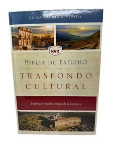 RVR, Biblia de Estudio Trasfondo Cultural, Tapa Dura, Interior a Color, Comfort - Picture 1 of 8