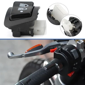 Motorcycle Switch Start Up Button 1PCS Dimming Easy Installation Headlight - Picture 1 of 12