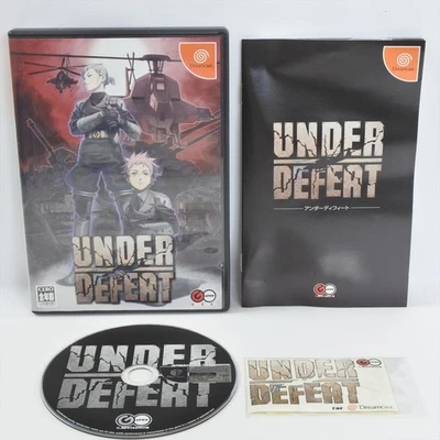 UNDER DEFEAT + Sticker Dreamcast Sega 2033 dc - Image 1 of 4