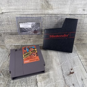 Donkey Kong Classics (Nintendo NES 1988) Authentic Tested Pre-Owned Good Conditi