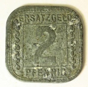 GERMANY (Ludwigshafen am Rhein) 2 Pfennig 1918 - Zinc - Notgeld - VF - 2742 - Picture 1 of 2