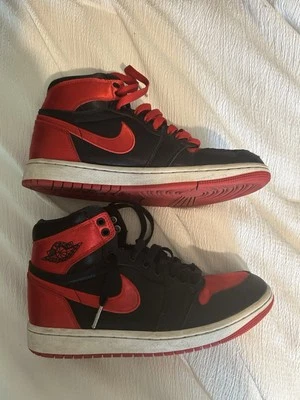 Nike Air Jordan 1 retrô alto OG cetim criado FD4810-061 feminino tamanho 7.5 - Imagem 1 de 4