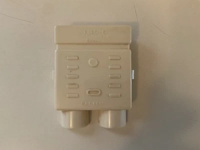 Capa de bateria branca Eldon 1968 Billy Blastoff para Space Billy - Imagem 1 de 2