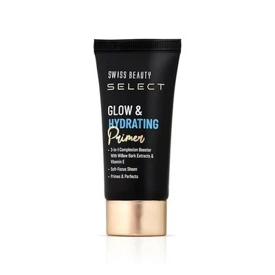 Swiss Beauty Select Glow & Hydrating Primer Enriched With Vitamin E & Witch Haze - Bild 1 von 4