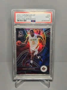 2022 Chronicles DP Specra Nebula #28 Kawhi Leonard True 1/1 PSA 9 - Picture 1 of 3