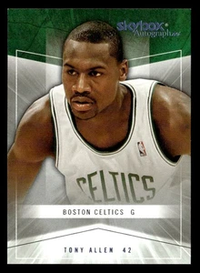 2004-05 SkyBox Autographics #87 Tony Allen SN,RC #/750 - Foto 1 di 2