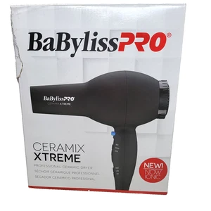 BaByliss Pro Ceramix Xtreme Asciugacapelli 2000 Watt Soffiatore Tecnologia Ceramica Nero - Foto 1 di 3