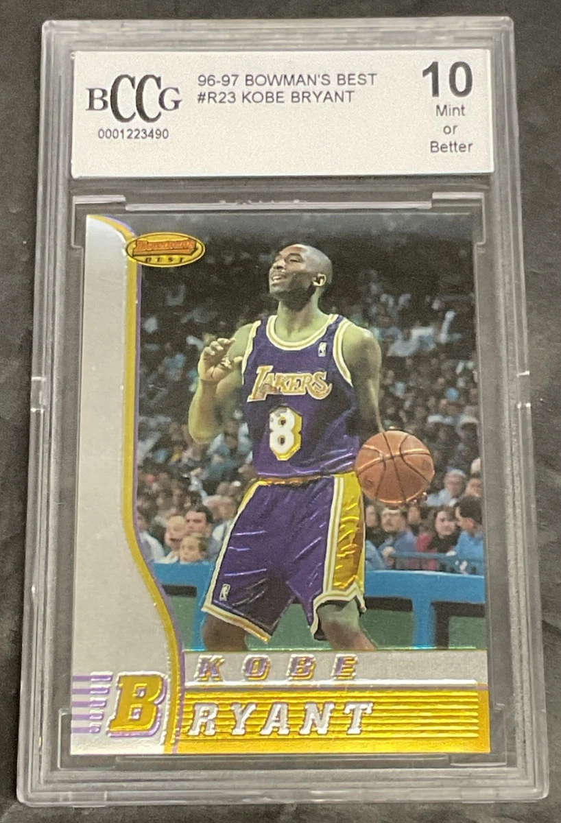 Bowman Kobe Bryant Grade 10 Basketball Trading Cards & Accessories
