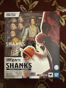 Bandai One Piece S.H.Figuarts Shanks & Childhood Monkey D. Luffy Actionfigur - Bild 1 von 4