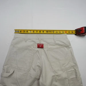 Vintage Ralph Lauren Polo passt 32x30 Sport weiß Baggy Zimmermann Hose Vintage - Bild 1 von 19