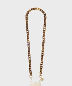 La Coque Francaise Emmy catena lunga, tartaruga marrone LE265155 - Zdjęcie 1 z 3