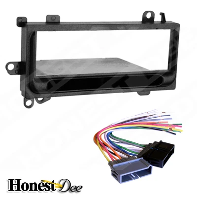 99-6000 Car Stereo Mount Single Din Radio Install Dash Kit & Wires for Chrysler - Image 1 of 1