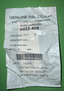 Arctic Cat OEM O-ring 0423-498 New - Picture 1 of 2