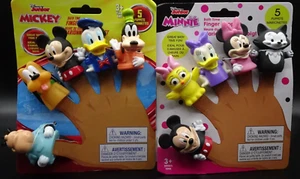 Disney Jr Mickey Mouse Clubhouse Minnie Bow-Toons & Friends Vinyl Finger Puppets - Picture 1 of 12