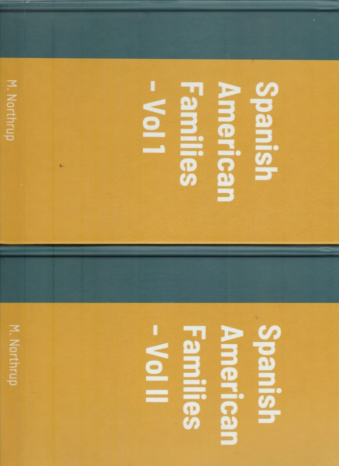 Spanish - American Families of Early California ( 1769-1850) 2 Volume Set- New - Image 1 of 1