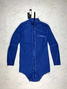 🔥[SALE]🔥 Army of Me Indigo Shirt Sz. S - Picture 1 of 10