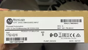 Modulo ingresso MicroLogix 24VDC 1762-IQ16/B sigillato in fabbrica originale in fabbrica 1762IQ16 - Foto 1 di 1