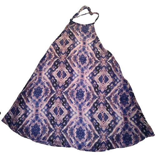 Abito Show Me Your Miu Miu Boho Chic Viola Haze Katy Halter Piccolo Boho Hippie