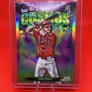 2024 Topps Chrome Cosmic Mike Trout Into The Cosmos # ITC-3 - Picture 1 of 2