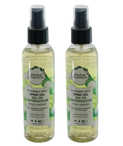 Hair Gel Herbal Essences Touchable Hold Spray Gel 5.7 fl oz 2pk - Picture 1 of 4
