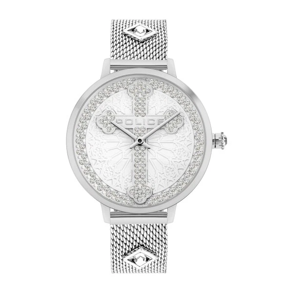 POLICE PL.16031MS/04MMA Orologio da Polso Donna Acciaio Inox Argento Milanese - Immagine 1 di 1