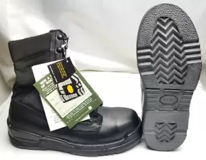 Botas de seguridad militares de EE. UU. Rocky Hot Weather Navy suela Vibram MUCHAS TALLAS negras nuevas en caja - Imagen 1 de 6