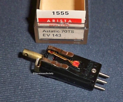 Arista for EV 143 for Astatic 70ts CARTRIDGE NEEDLE for Ronette TO-400-222 - Image 1 of 2