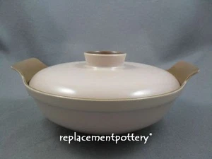 Poole Twintone Mushroom & Sepia Tureen - Picture 1 of 1