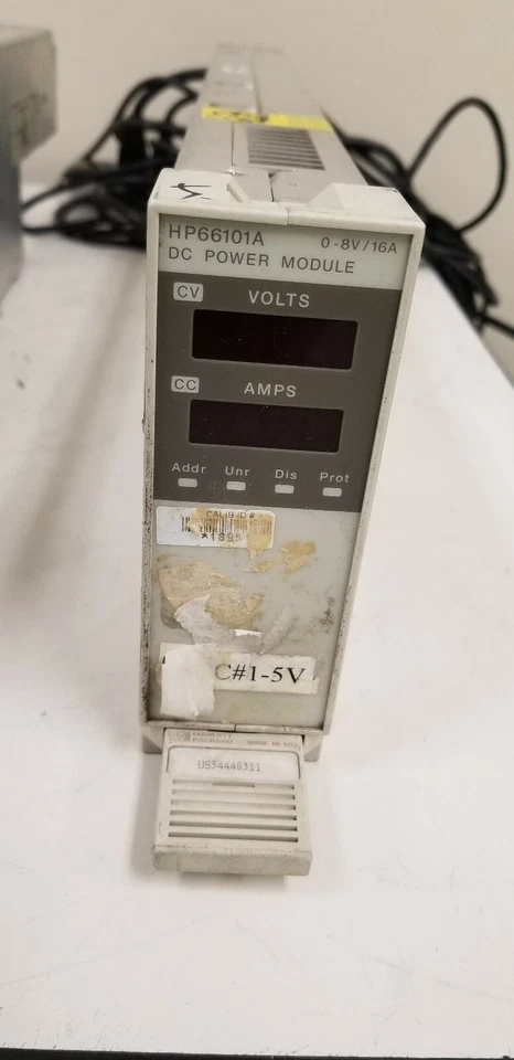 HP/Agilent 66101A DC Power Module 0-8V/16A Unit #8 - Image 1 of 1
