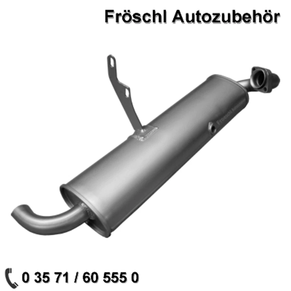 für Smart City Fortwo 0.6 0.7 Coupe Endtopf Schalldämpfer Katalysator Kat a* - Bild 1 von 1