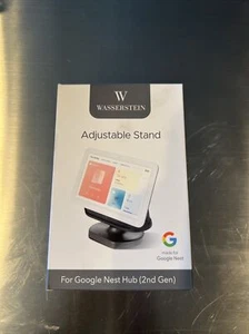 Wasserstein Stand For Google Nest Hub 2nd Gen Black New In Sealed Box