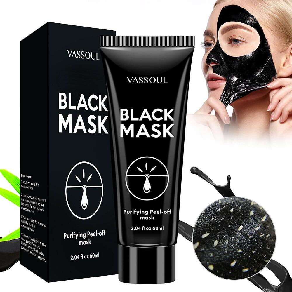 Vassoul Blackhead Remover Nose Acne Cleansing Peel Off,Blackhead mask
