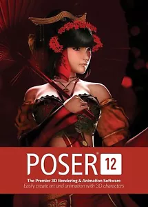 Poser 12 - 3D Rendering & Animation Software for PC and Mac, Keycard - Picture 1 of 4