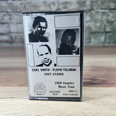 Carl Smith, Floyd Tillman,Chet Atkins 1965 Country Music Time Show Cassette - Image 1 of 2
