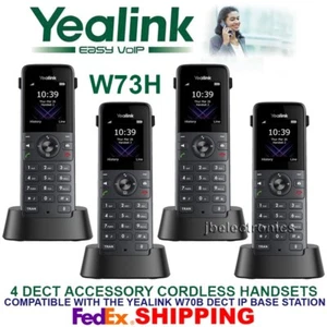 YEALINK W73H ACCESORIO DECT EXPANSIÓN AURICULARES INALÁMBRICOS - 4 TELÉFONOS - Imagen 1 de 4