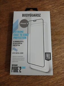 Bodyguardz Pure 2 iPhone X Screen Protector - New In Sealed Box