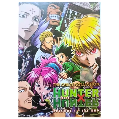 DVD  Hunter X Hunter The Great Collection Episode 1-148End Anime English Dub - Image 1 of 4