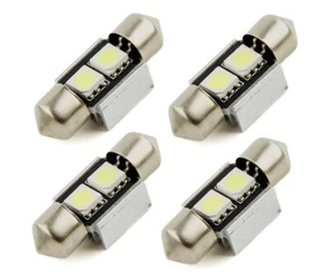 4x 31mm 2 SMD LED Soffitte Sofitte Innenraumbeleuchtung 3W 12V 5050 SMD DHL - Bild 1 von 4