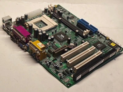 Socket 370 EPoX EP-3WTM *Tualatin* Industrial Motherboard (PLE133T) + 256 MB RAM - Image 1 of 4
