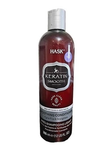 Hask Keratin Protein Sulfate Free Smoothing Conditioner Softens & Renews 12 Oz - Picture 1 of 8