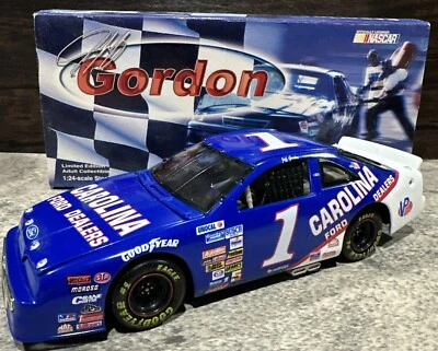 1991 Jeff Gordon #1 Carolina Dealers Ford Thunderbird 1/24 Action Nascar Diecast - Image 1 of 4
