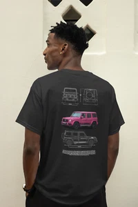 Camiseta G-Wagon Fan Art Mercedes Benz Clase G SUV Gráfica Unisex Camiseta - Imagen 1 de 4