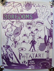 Boredoms Pop Tatari 1993, Reprise Records Promo Poster 24" x 18" - Picture 1 of 3