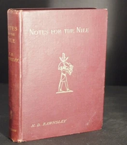 * Rare * H.D. Rawnsley Notes For The Nile 1st Edition 1892 - Imagen 1 de 11