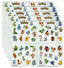 Pokemon McDonalds Stickers 25th Anniversary 2021 Small Stickers 10x Sheets Toy 2