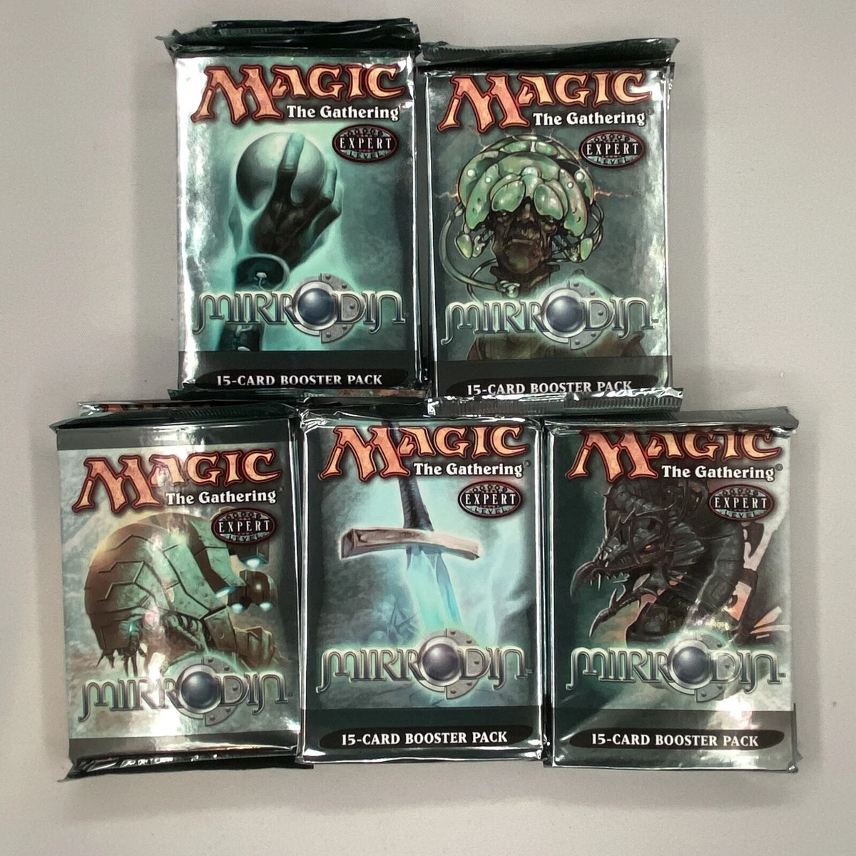 Magic: The Gathering Mirrodin Sealed Collectible Card Game Packs