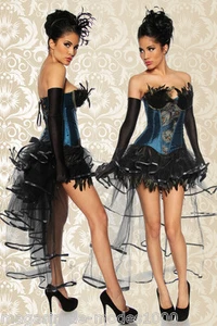 Sexy Corsage Burlesque Disfraz de Carnaval - Imagen 1 de 16