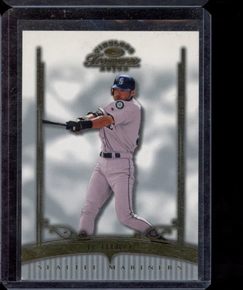 2003 DONRUSS TIMELESS TREASURES ICHIRO SUZUKI GOLD PARALLEL 694/900 HOF - Image 1 of 2