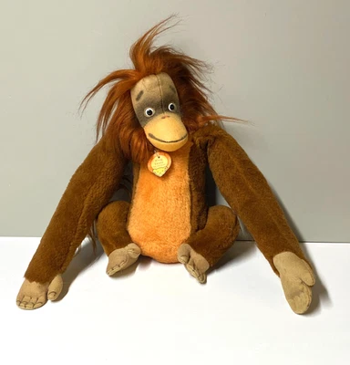 Steiff King Louie of the Disney Jungle Book, #0050/25, en muy buen estado, aproximadamente 10 pulgadas Foto 1 de 4
